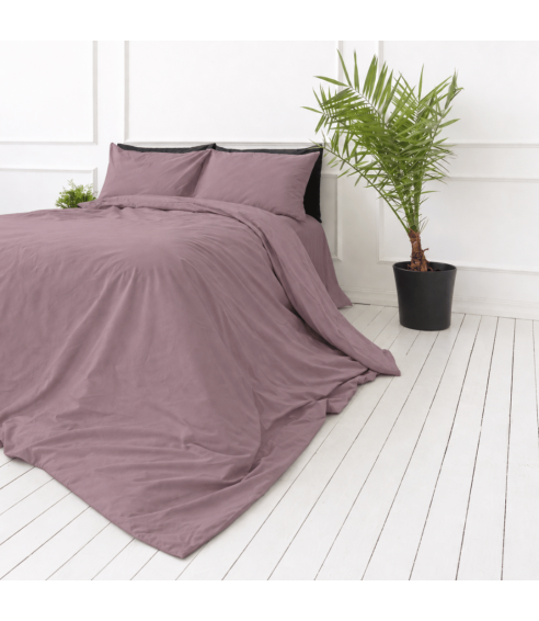 Perkal voodipesu komplekt „Grape Percale“. Perkalist voodipesu