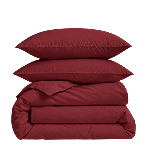 Perkal voodipesu komplekt „Sun-dried Tomato Percale“. Perkalist voodipesu