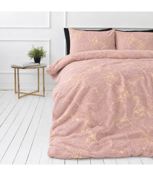 Plüüsvoodi komplekt "Minky Gilded Rose". Voodipesu komplektid 200x220