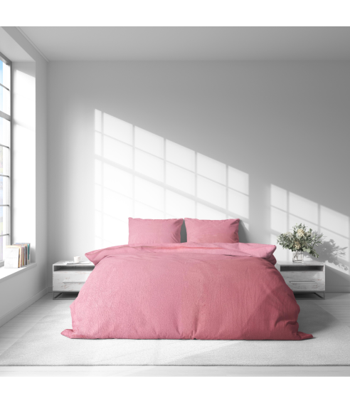Plüüsvoodi komplekt "Minky Rose Solid". Voodipesu komplektid 200x220