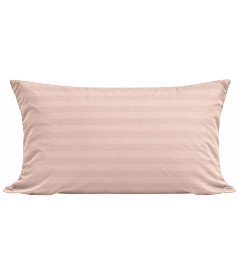 Premium satiinist padjapüürid "Classic Coffee Stripe Sateen Pillowcase". Padjapüürid 50x70