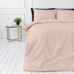 Premium satiinist padjapüürid "Classic Coffee Stripe Sateen Pillowcase". Padjapüürid 50x70 Premium satiinist padjapüürid "Classic Coffee Stripe Sateen Pillowcase". Padjapüürid 50x70