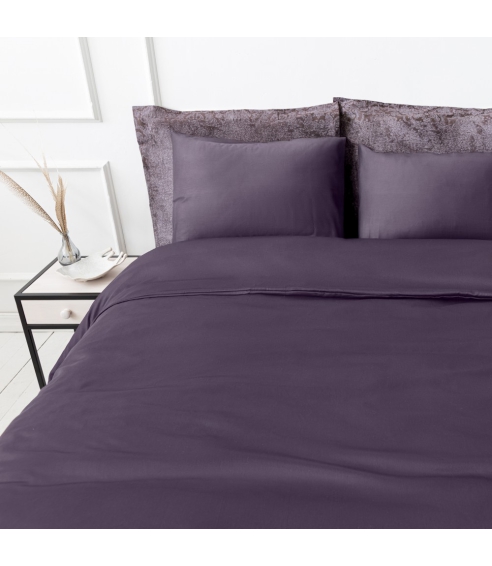 Premium satiinist padjapüürid "Mauve". Padjapüürid 50x70