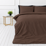 Premium satiinist voodipesu komplekt "Brown". Ühevärviline voodipesu, 140x200 cm, 200x200 cm, 200x220 cm. Elegantne pruun voodipesu komplekt, mis sobib ideaalselt rikkaliku ja kutsuva magamistoa atmosfääri loomiseks. Premium satiinist voodipesu komplekt "Brown". Ühevärviline voodipesu, 140x200 cm, 200x200 cm, 200x220 cm. Elegantne pruun voodipesu komplekt, mis sobib ideaalselt rikkaliku ja kutsuva magamistoa atmosfääri loomiseks.
