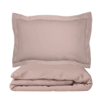 Premium satiinist voodipesu komplekt "Dusty pink". Puuvillane voodipesu, 140x200 cm, 150x200 cm, 160x200 cm, 180x200 cm, 200x200 cm, 200x220 cm, 220x240 cm