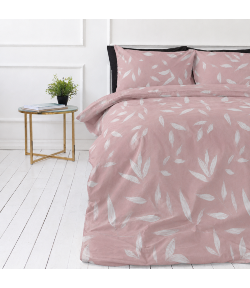Premium satiinist voodipesu komplekt "Flopsie". Satiinist voodipesu