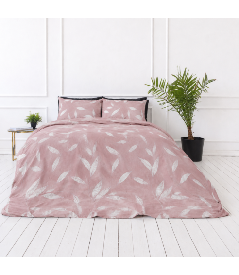Premium satiinist voodipesu komplekt "Flopsie". Satiinist voodipesu