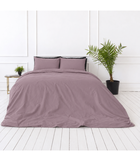 Premium satiinist voodipesukomplekt "Grape sateen". Satiinist voodipesu