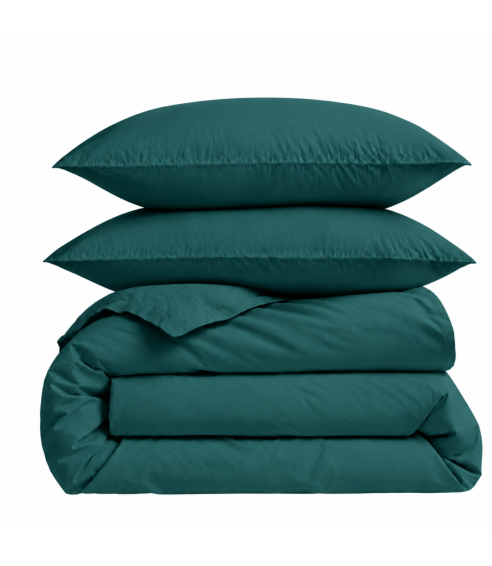 Premium satiinist voodipesu komplekt "Green Sateen“. Satiinist voodipesu