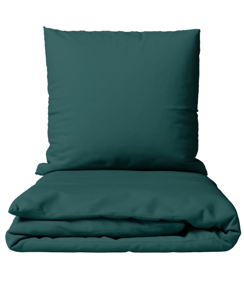 Premium satiinist voodipesu komplekt "Green Satin“. Satiinist voodipesu