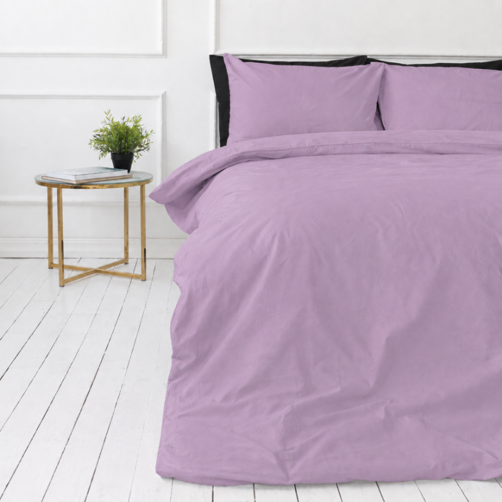 Premium satiinist voodipesu komplekt "Lilac Sateen“. Ühevärviline voodipesu, 140x200 cm, 200x200 cm, 200x220 cm. Pastelses sirelilillas toonis minimalistliku ühevärvilise disainiga voodipesukomplekt. Premium satiinist voodipesu komplekt "Lilac Sateen“. Ühevärviline voodipesu, 140x200 cm, 200x200 cm, 200x220 cm. Pastelses sirelilillas toonis minimalistliku ühevärvilise disainiga voodipesukomplekt.