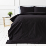 Premium satiinist voodipesu komplekt "Midnight". Satiinist voodipesu, 140x200 cm, 200x200 cm, 200x220 cm