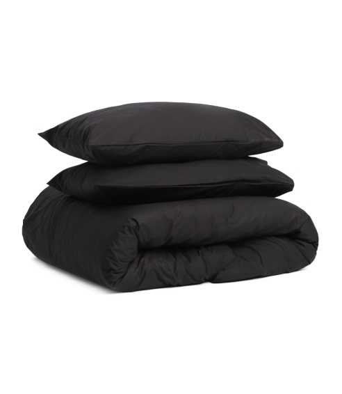 Premium satiinist voodipesu komplekt "Midnight". Satiinist voodipesu