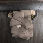 Premium satiinist voodipesu komplekt "Mink". Satiinist voodipesu, 200x200 cm, 200x220 cm