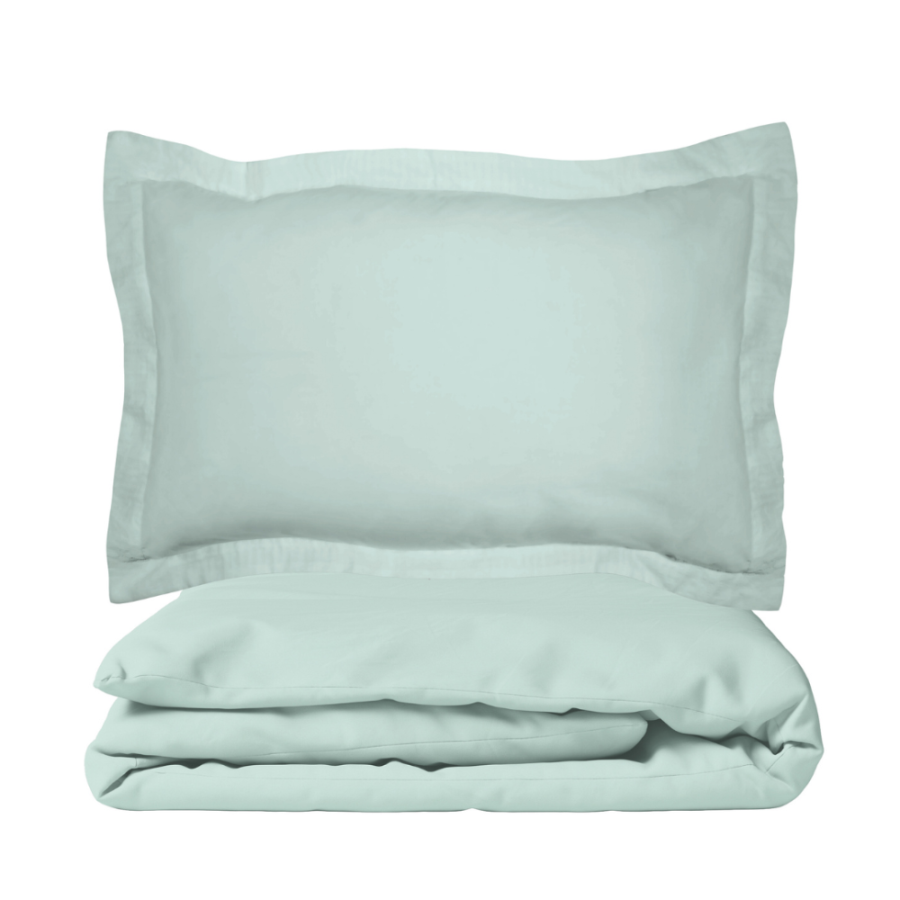 Premium satiinist voodipesu komplekt "Mint". Satiinist voodipesu, 160x200 cm