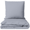 Premium satiinist voodipesu komplekt "Moon Grey Satin"