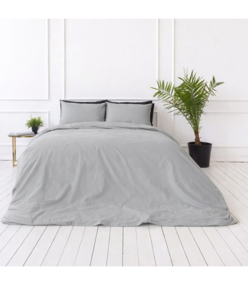 Premium satiinist voodipesu komplekt „Silvara“. Satiinist voodipesu