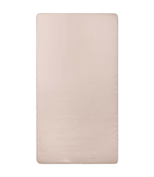 Satiinist kummiga voodilina „Classic Coffee Sateen“. Kummiga voodilina 90x200