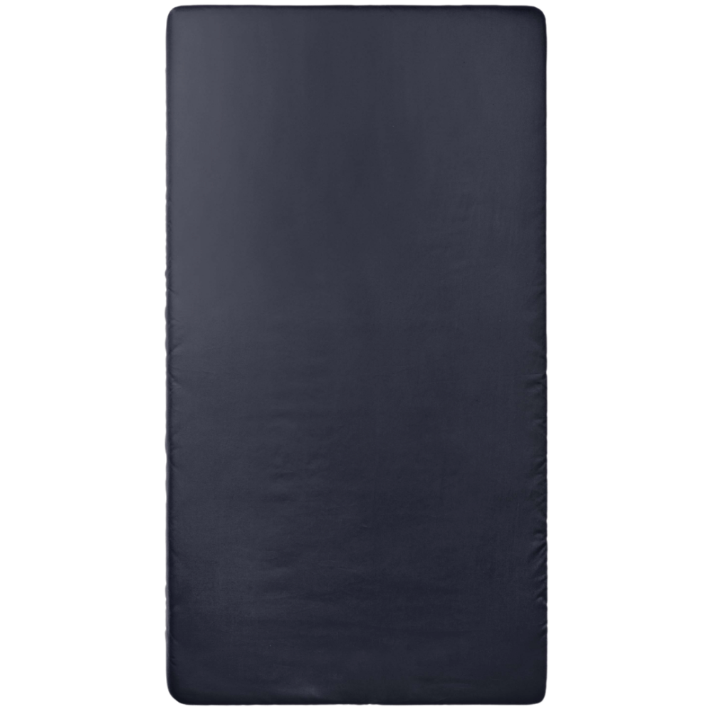 Satiinist kummiga voodilina „Dark Grey Sateen“. Kummiga voodilina 160x200, 90x200 cm, 140x200 cm, 160x200 cm, 180x200 cm. Antratsiithall kummiga voodilina ilma dekoratiivsete motiivideta.