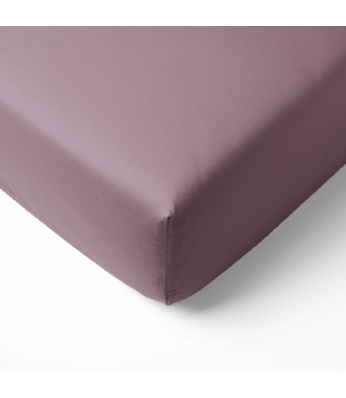 Satiinist kummiga voodilina „Grape Sateen“. Kummiga voodilina 90x200