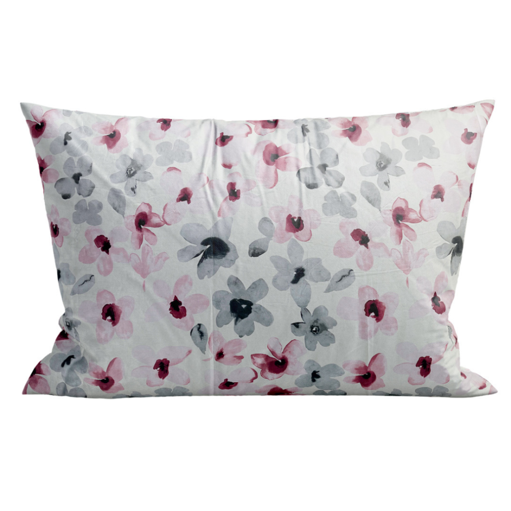 Satiinist padjapüür "Floral". Padjapüürid 50x70