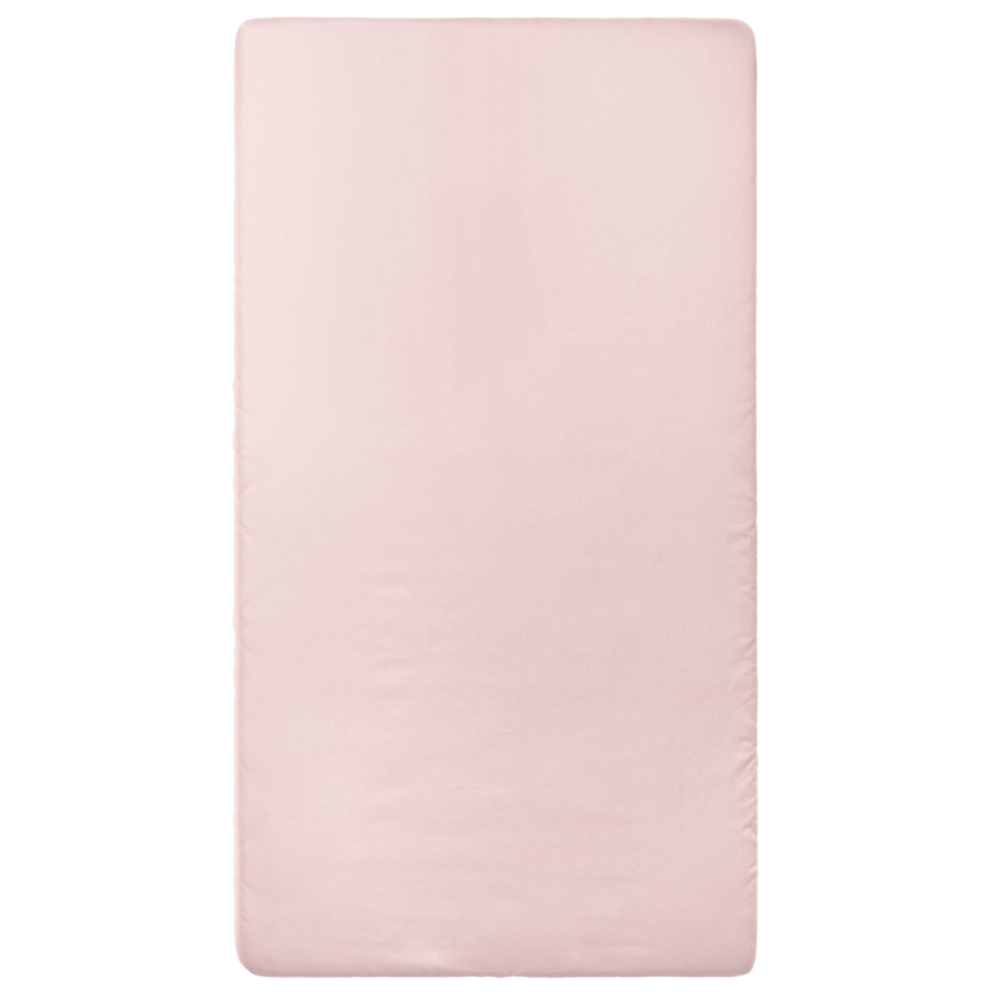 Kummiga voodilina „Classic pink fitted sheet“. Kummiga voodilina 160x200, 90x200 cm, 140x200 cm, 160x200 cm, 180x200 cm. Õrna roosa tooniga sileda disainiga kummiga voodilina