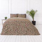 Satiinist voodipesukomplektid "Exotic Leopard". Mustriline voodipesu, 140x200 cm, 200x200 cm, 200x220 cm. Loomamustriga puuvillasatiinist voodipesu heledal põhjal Satiinist voodipesukomplektid "Exotic Leopard". Mustriline voodipesu, 140x200 cm, 200x200 cm, 200x220 cm. Loomamustriga puuvillasatiinist voodipesu heledal põhjal