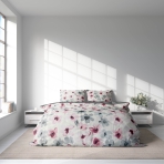 Satiinist voodipesu komplekt "Floral". Satiinist voodipesu, 140x200 cm, 160x200 cm, 200x200 cm, 200x220 cm