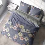 Satiinist voodipesu komplekt "Petals". Satiinist voodipesu, 200x200 cm