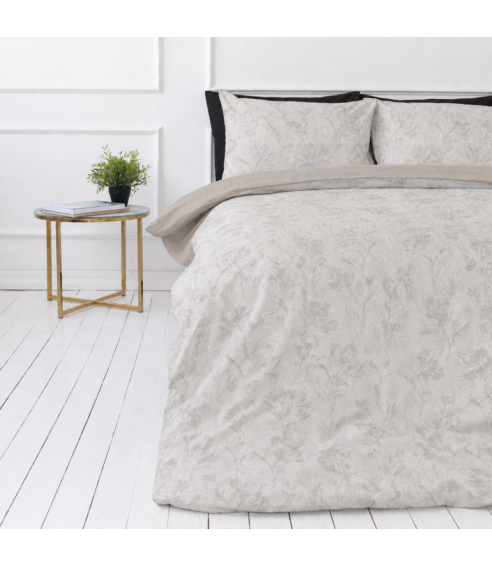 Satiinist voodipesukomplektid "Sand Damask". Satiinist voodipesu