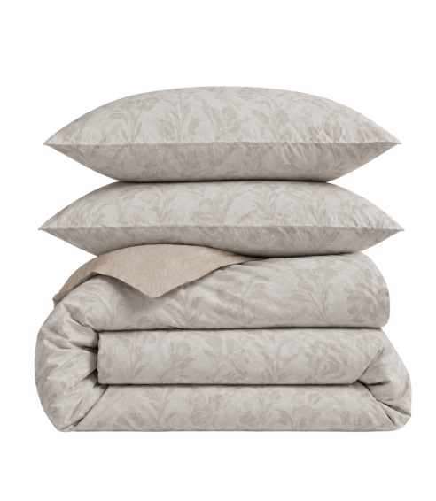 Satiinist voodipesukomplekt "Sand Damask". Satiinist voodipesu