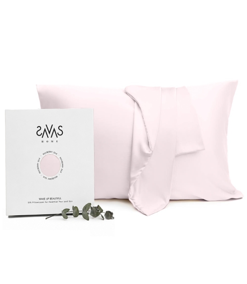 Siidist padjapüür "Luxe Pink". Siidist padjapüürid
