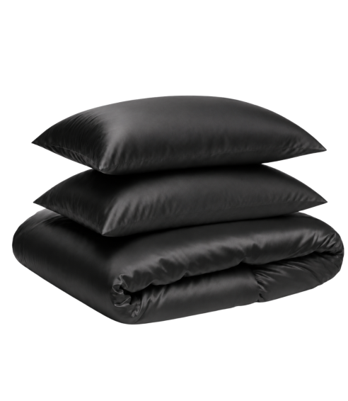 Siidist voodipesu komplekt "Onyx Silk". Voodipesu komplektid 200x220