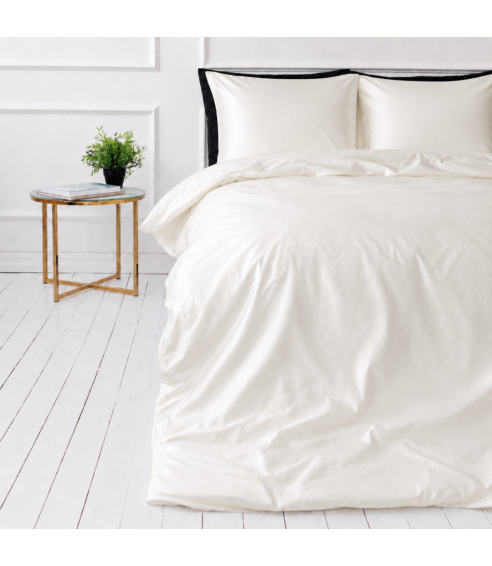 Siidist voodipesu komplekt "Pearl White Silk". Voodipesu komplektid 200x220