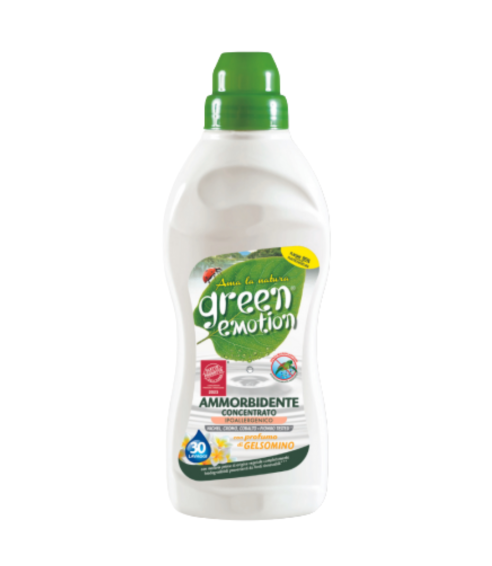 Pesuloputusvahend "Green Emotion Jasmine Softener". Puhastusained