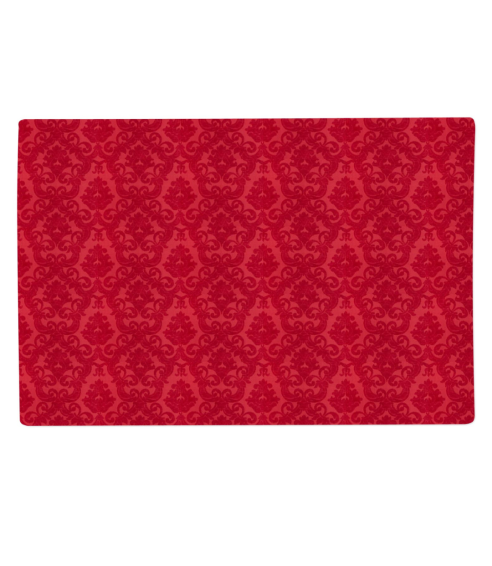 Lauamatt „Red baroque placemat“ 1 tk.. Linased laudlinad