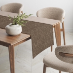 Lauajooksja „Green Baroque table runner“. Lauajooksja, 40x140 cm, 40x200 cm