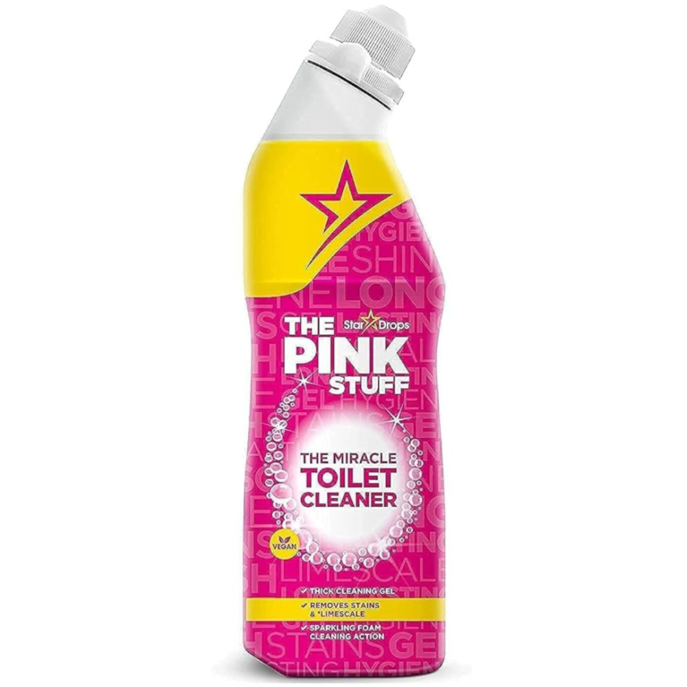 WC puhastusvahend "Toilet cleaner The Pink Stuff". Puhastusained. Pink stuff wc-puhastusvahend säravalt puhta vannitoa jaoks.