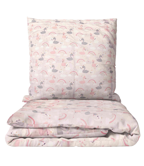Laste voodipesu komplekt "Swan Dreams". Laste voodipesu