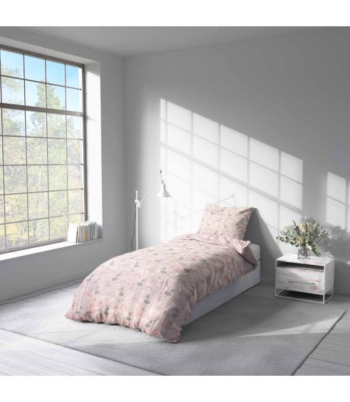 Laste voodipesu komplekt "Swan Dreams". Laste voodipesu