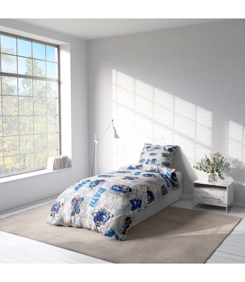 Laste voodipesu komplekt "Bath blue". Laste voodipesu