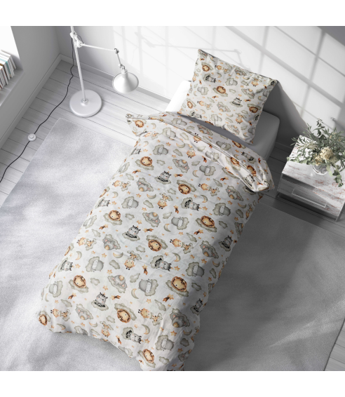 Laste voodipesu komplekt "Little Explorers". Laste voodipesu
