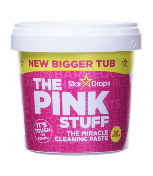 Puhastuspasta "The Pink Stuff paste". Puhastusained