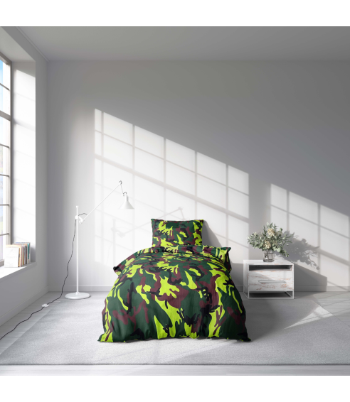 Ühekordne voodipesu komplekt "Camouflage". Laste voodipesu