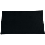 Köögirätikud „Black Waffle“. Sisekujundus, 35x60 cm. Sügavmust köögirätik peene mustriga.