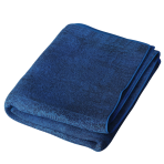 Vannitoa rätik „Bamboo Blue“. Rätikud, 70x140 cm. Luksuslik tumesinine rätik, mis on valmistatud bambuse ja puuvilla segust, mis tagab ülima pehmuse ja imavuse.