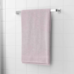 Vannitoa rätik „Blush Economic Towel“. Rätikud, 60x35 cm, 100x45 cm. Hele roosa rätik ilma mustrita, ühtlase disainiga
