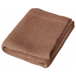 Vannitoa rätik „Brown Economic Towel“. Rätikud, 60x35 cm, 100x45 cm. Pruun rätik ilma mustrita peene ribaga allservas