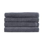 Vannitoa rätik „Grey towel“, 70x140 cm. Tumehall ühevärviline rätik froteetekstuuriga