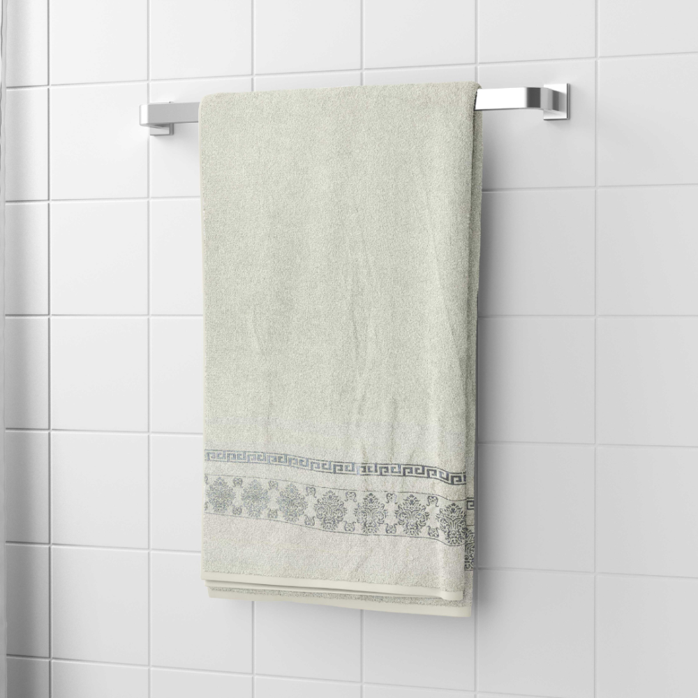 Vannitoa rätik „Moreng“. Rätikud, 70x140 cm. Pehme valge rätik ajatu ja klassikalise vannitoa väljanägemise jaoks.